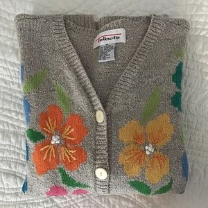 Vintage Talbots Cotton Cardigan Sweater
